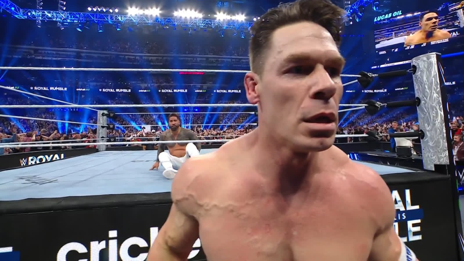 John cena lost reaction Blank Meme Template