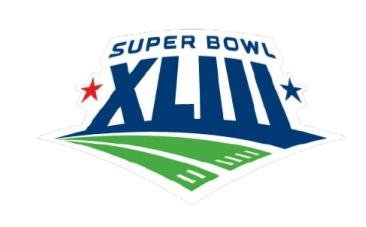 Super Bowl XLIII logo Blank Meme Template