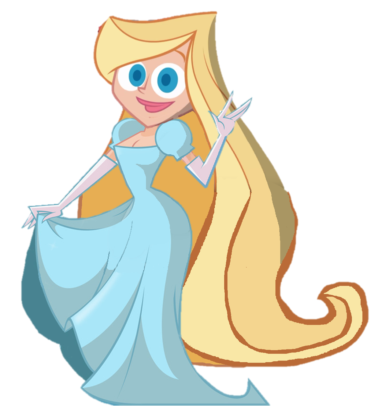 Princess Gwendolyn Blank Meme Template