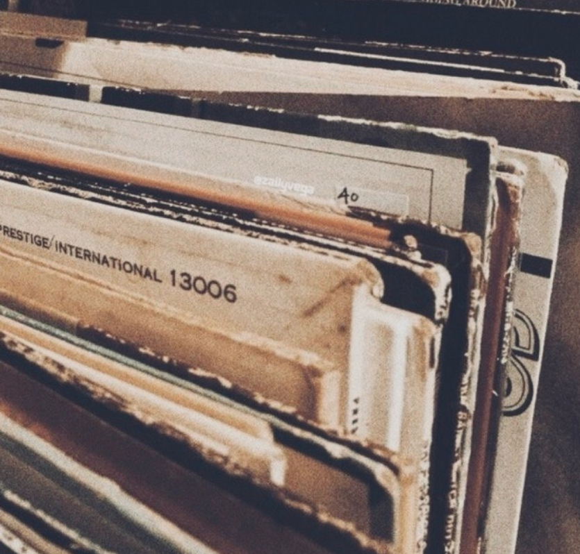 Record Shopping. Blank Meme Template