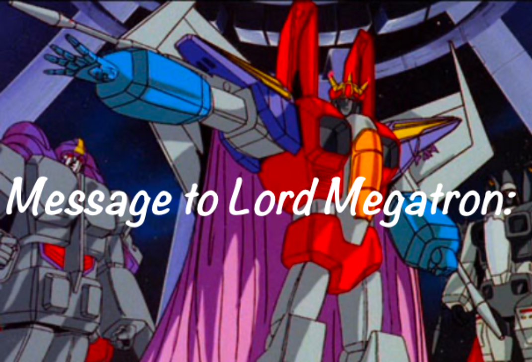 High Quality .Starscream.’s announcement temp Blank Meme Template