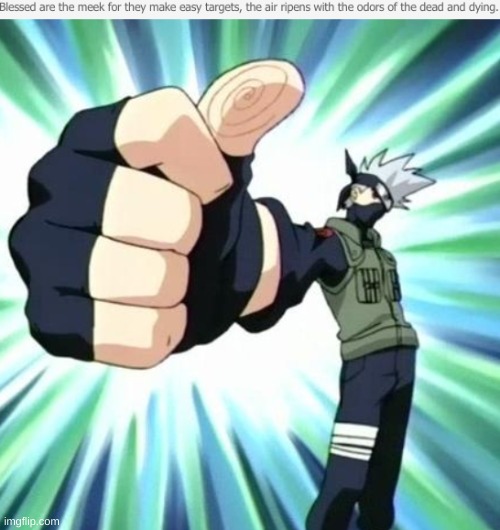 image tagged in thumbs up kakashi | made w/ Imgflip meme maker