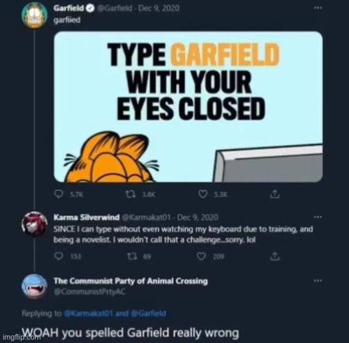 Garfield | image tagged in gifs,memes,funny,shitpost,garfield,msmg | made w/ Imgflip meme maker