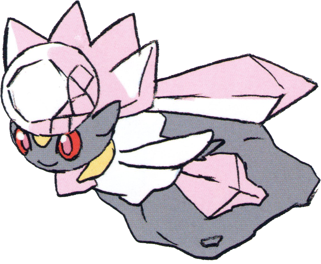 Diancie flying Blank Meme Template