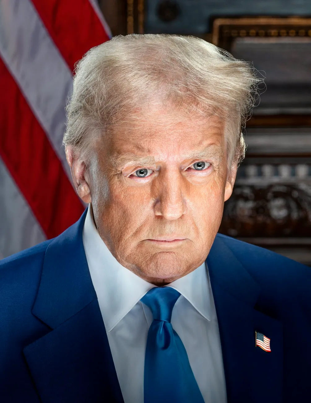 trump eyes Blank Meme Template