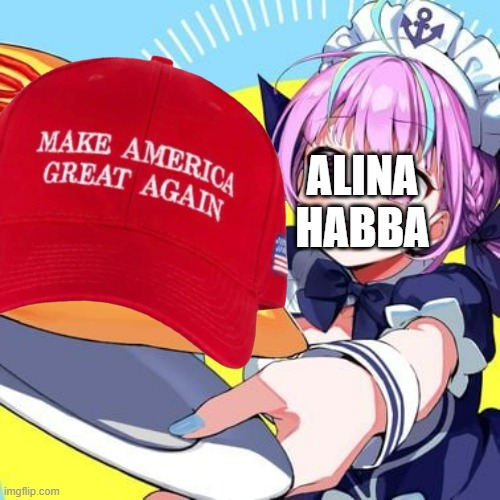 Alina Habba details how she'll help Donald Trump 'save America' (DailyMail, 3/2/2025) | ALINA HABBA | image tagged in minato aqua holding a plate part ii,donald trump,republican party,memes,american politics,maga | made w/ Imgflip meme maker