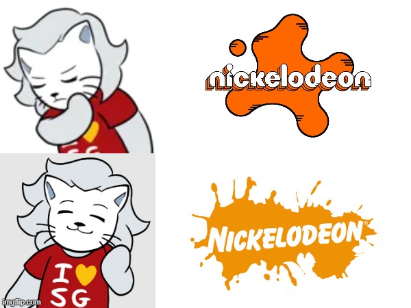 August the Merlion hates Modern Nickelodeon and likes Classic Nickelodeon | made w/ Imgflip meme maker