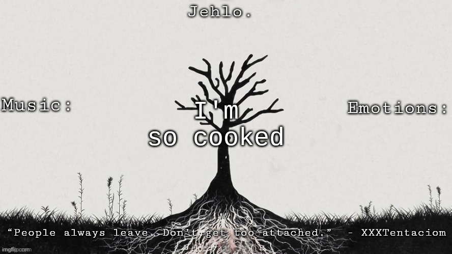 Jehlo Template. | I'm so cooked | image tagged in jehlo template | made w/ Imgflip meme maker