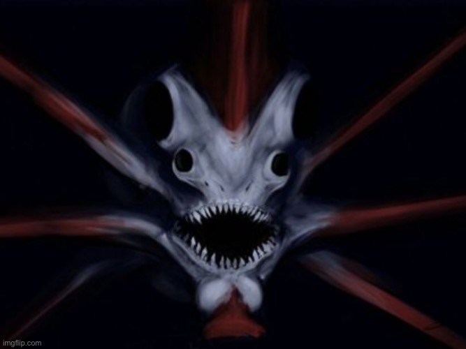 Reaper Jumpscare | image tagged in surprised leviathan,msmg | made w/ Imgflip meme maker