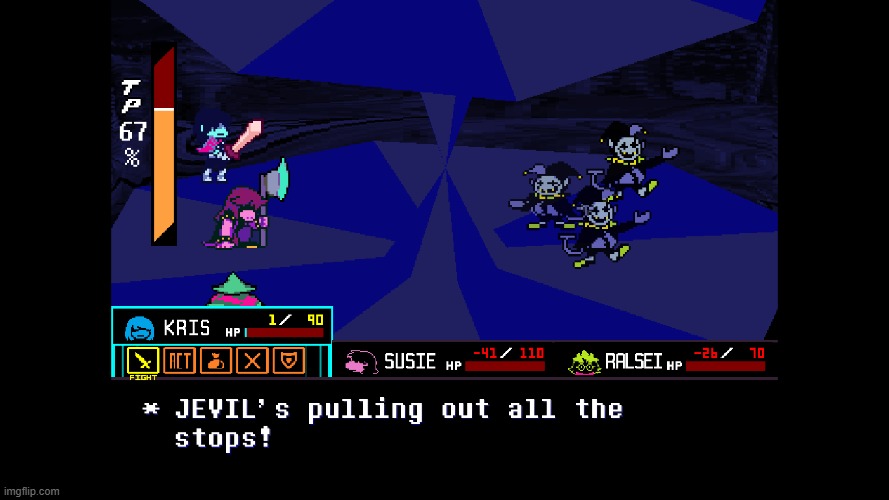 Jevil Almost Kills Ya | image tagged in jevil almost kills ya | made w/ Imgflip meme maker