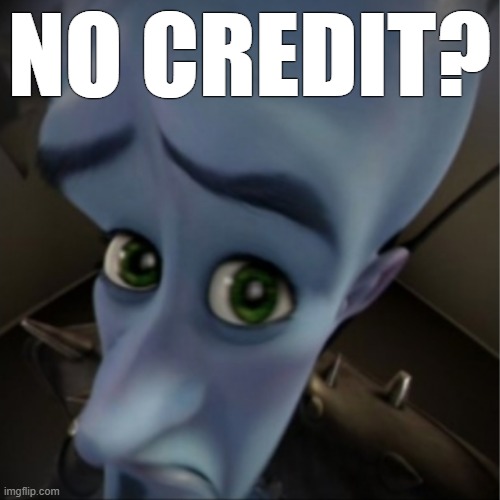 Megamind peeking | NO CREDIT? | image tagged in megamind peeking | made w/ Imgflip meme maker