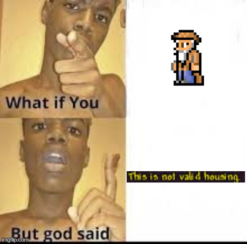 sad | image tagged in terraria | made w/ Imgflip meme maker