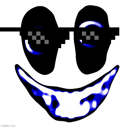 billy with cool glasses | image tagged in rooms from roblox,interminable rooms,april fools | made w/ Imgflip meme maker