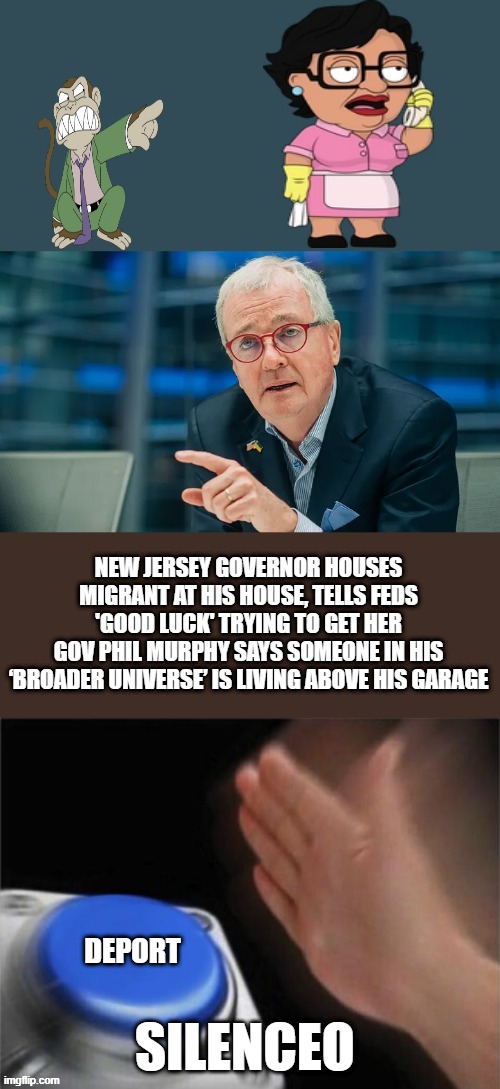 MURPHY turns in Illegal squatter living above his garage. You hear that Hollman go arrest his ass. Hes dareing you to deport her | SILENCEO; DEPORT | made w/ Imgflip meme maker