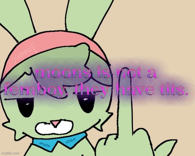 RAHHHHH FUCK YOU | moons is not a femboy. they have tits. | image tagged in rahhhhh fuck you | made w/ Imgflip meme maker