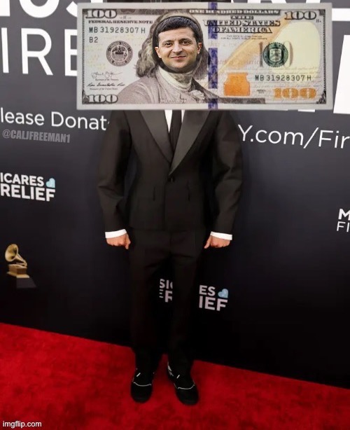 Zelensky at the Grammy’s | @CALJFREEMAN1 | image tagged in ukraine,vladimir putin,maga,president trump,democrats,grammys | made w/ Imgflip meme maker