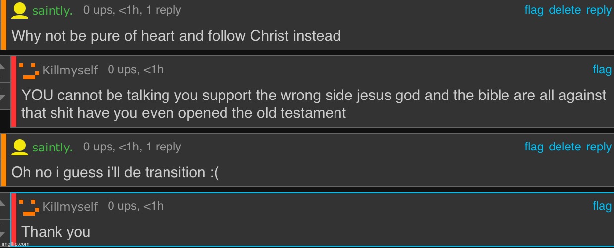 the good ending | made w/ Imgflip meme maker