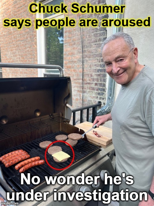 Chucky is Being Investigated by the DOJ | No wonder he's under investigation | image tagged in chuck schumer | made w/ Imgflip meme maker