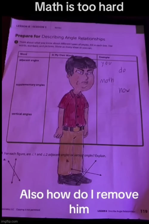 I hate math class | image tagged in gifs,memes,funny,shitpost,family guy,msmg | made w/ Imgflip meme maker