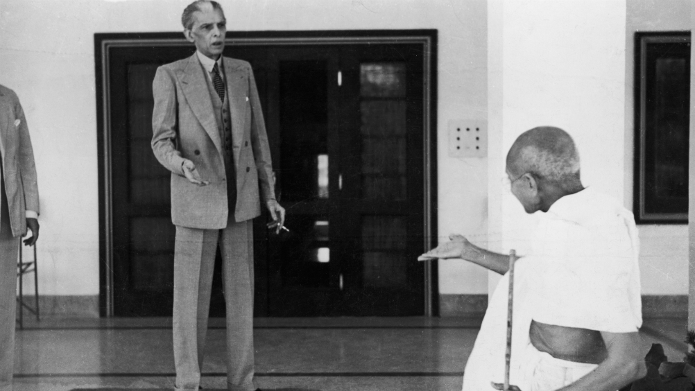 High Quality Jinnah and Gandhi Blank Meme Template