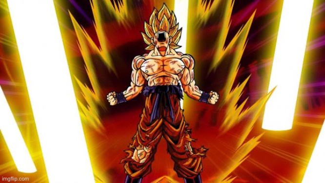 Super Saiyan | image tagged in super saiyan | made w/ Imgflip meme maker