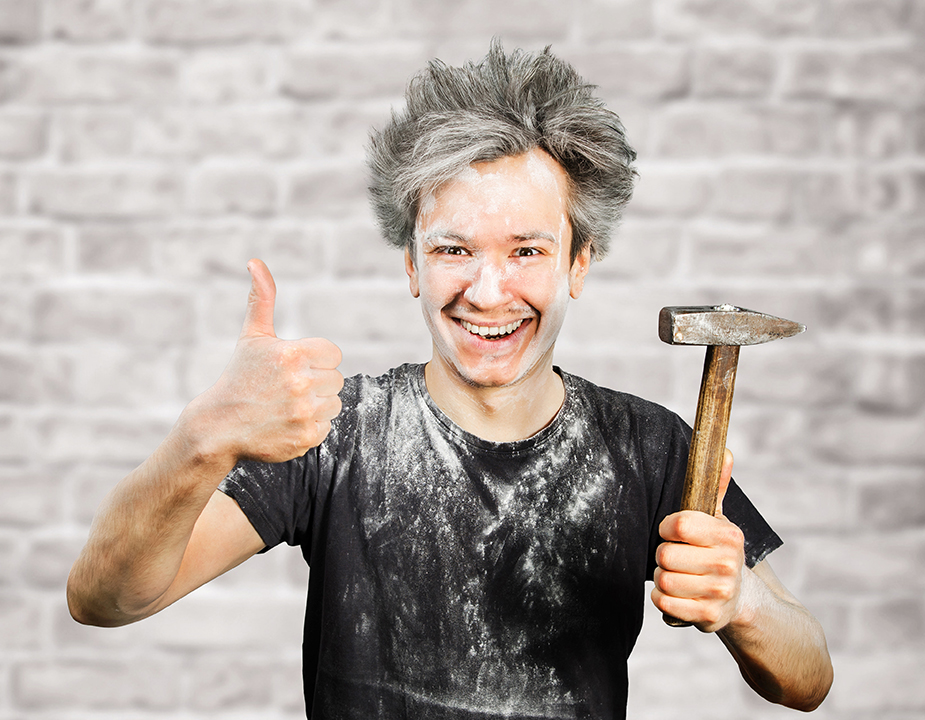 I got a hammer lol Blank Meme Template