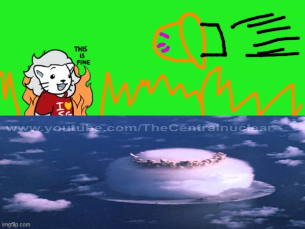 When the Exploding Pie hits August the Merlion | image tagged in nickelodeon | made w/ Imgflip meme maker