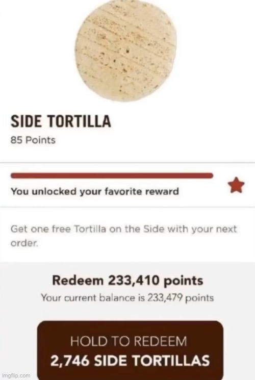 The final tortilla order | made w/ Imgflip meme maker