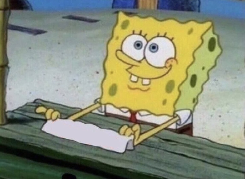 spongebob filer meme Blank Meme Template