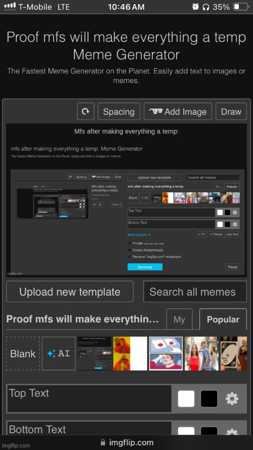Proof mfs will make anything a temp | image tagged in proof mfs will make anything a temp | made w/ Imgflip meme maker