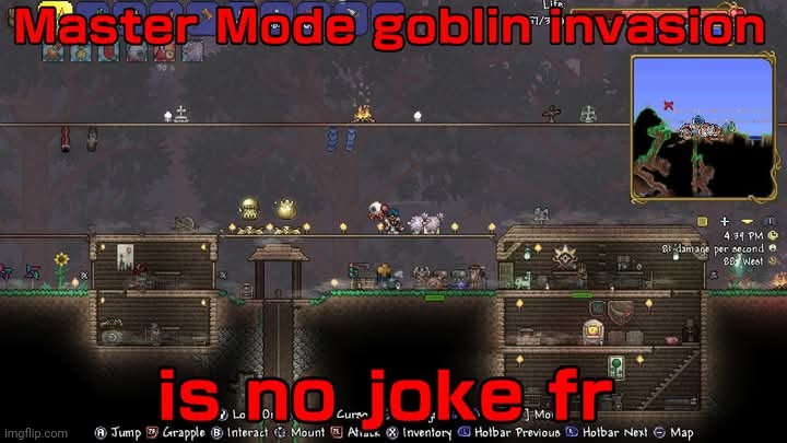 image tagged in terraria,gaming,video games,nintendo switch,screenshot | made w/ Imgflip meme maker