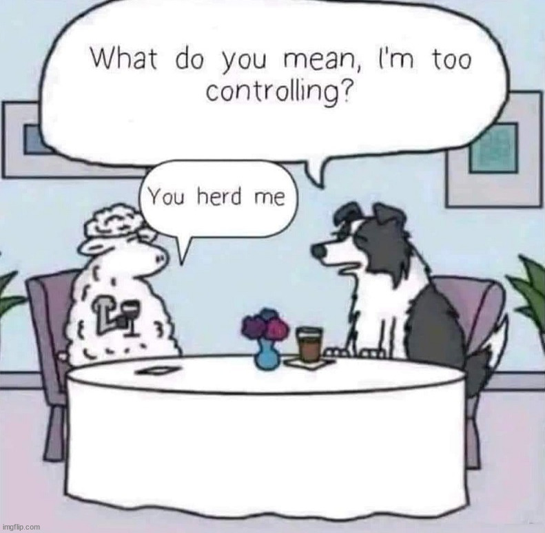 Herd you | image tagged in comics/cartoons | made w/ Imgflip meme maker