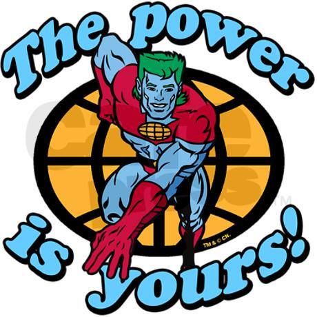 The power is yours! Blank Meme Template