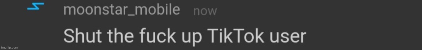 Shut the fuck up tiktok user | image tagged in shut the fuck up tiktok user | made w/ Imgflip meme maker