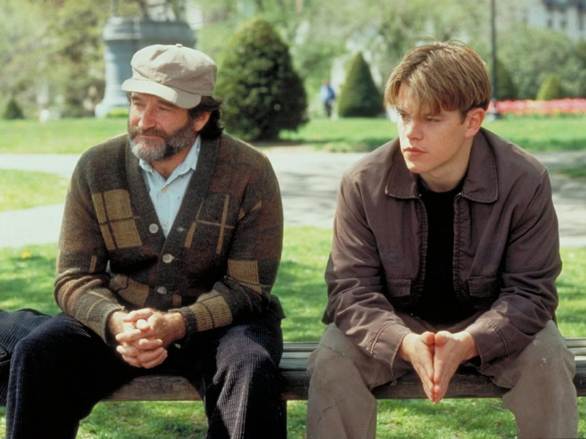 Good Will Hunting Bench Blank Meme Template