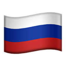 RUSSIA FLAG Blank Meme Template