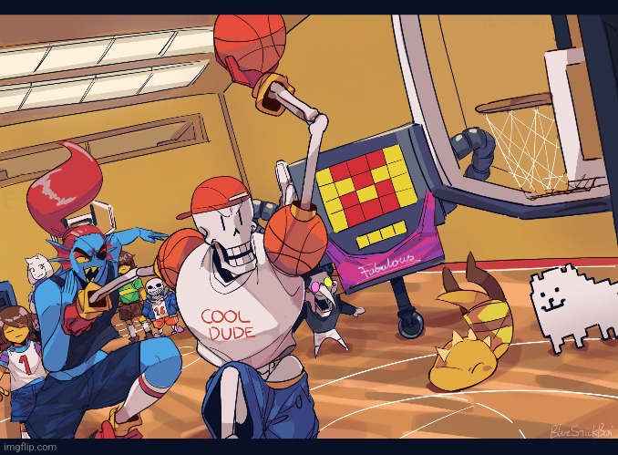 You've seen Sans ballin, but THIS TIME THE GREAT PAPYRUS IS BALLIN | image tagged in papyrus,papyrus is ballin,undertale,bruh | made w/ Imgflip meme maker