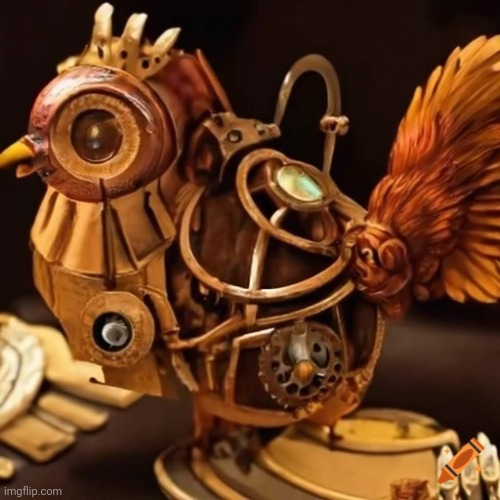 badass mechanical chicken | image tagged in badass mechanical chicken | made w/ Imgflip meme maker