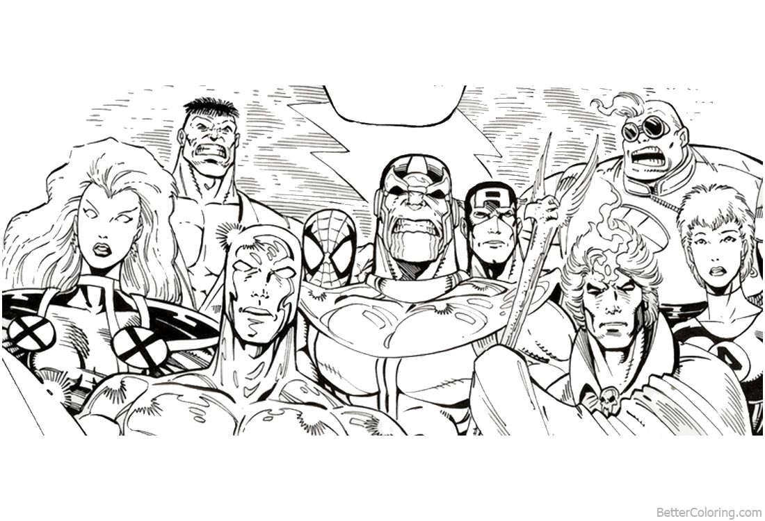 Avengers Ron Lim Blank Meme Template