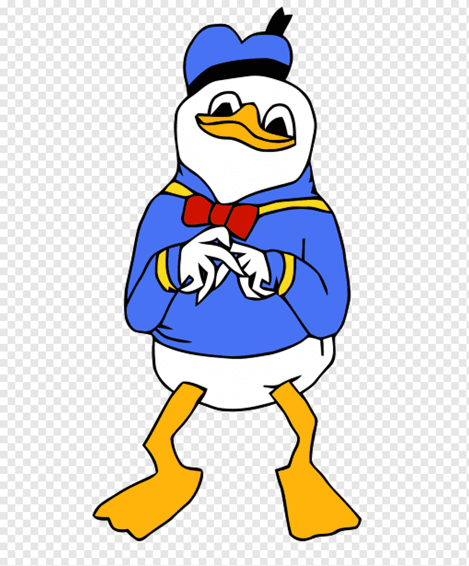 Donald duck is watching your every move 2 Blank Meme Template