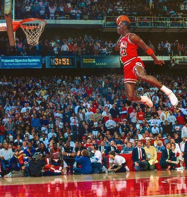 Jordan be dunking on deez foos Blank Meme Template