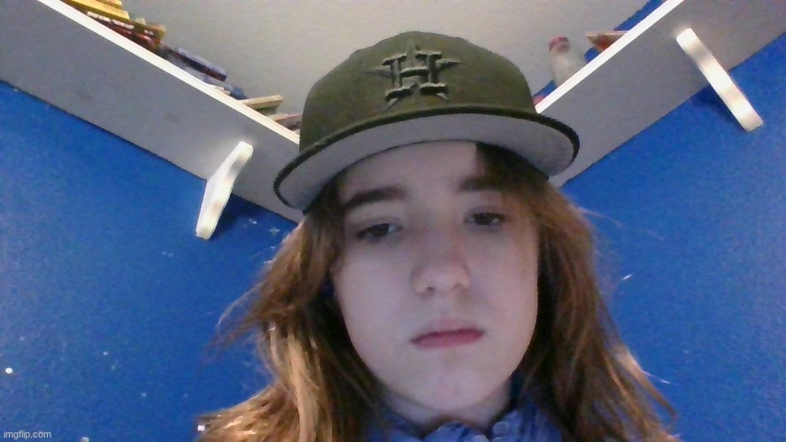 its a ugly ass pic but the best one i got of me without my glasses | made w/ Imgflip meme maker