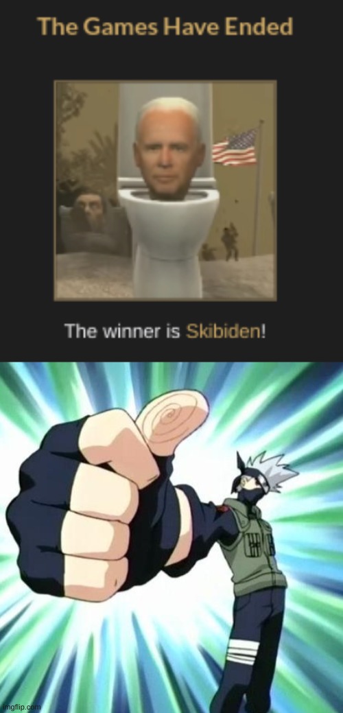 image tagged in thumbs up kakashi | made w/ Imgflip meme maker
