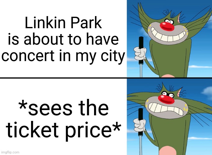 Disappointed Jack | Linkin Park is about to have concert in my city; *sees the ticket price* | image tagged in disappointed jack,linkin park,live,concert,jakarta,indonesia | made w/ Imgflip meme maker