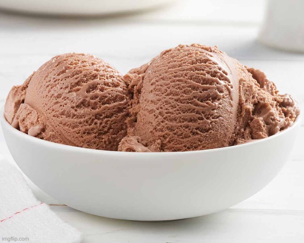 Chocolate ice cream | image tagged in chocolate ice cream | made w/ Imgflip meme maker