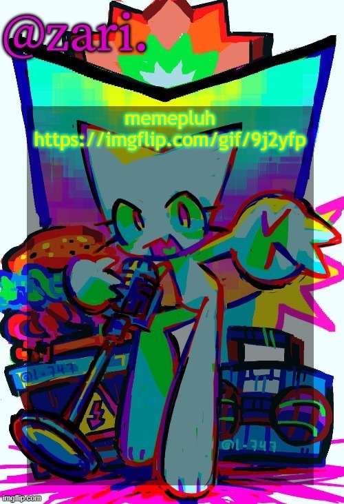 zari.'s femtanyl temp (ty mini_soda) | memepluh
https://imgflip.com/gif/9j2yfp | image tagged in zari 's femtanyl temp ty mini_soda | made w/ Imgflip meme maker