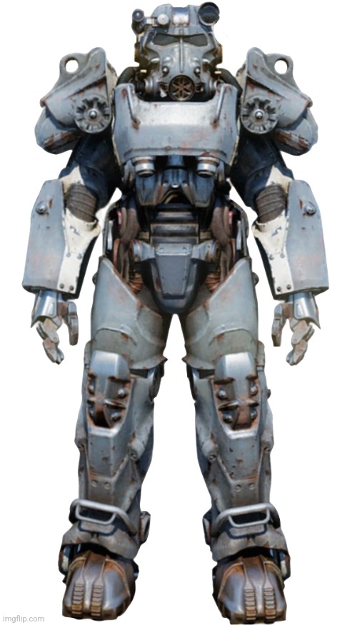 T-60 power armor | image tagged in t-60 power armor | made w/ Imgflip meme maker