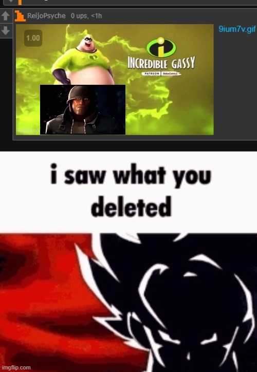 image tagged in i saw what you deleted | made w/ Imgflip meme maker