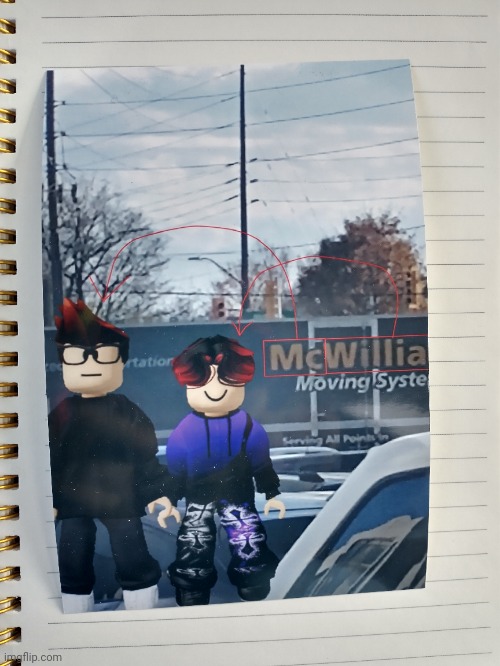 Put this on my notebook (sorry for the last M part being cropped off) | image tagged in mc,william,notebook,mc and william name soundalike | made w/ Imgflip meme maker