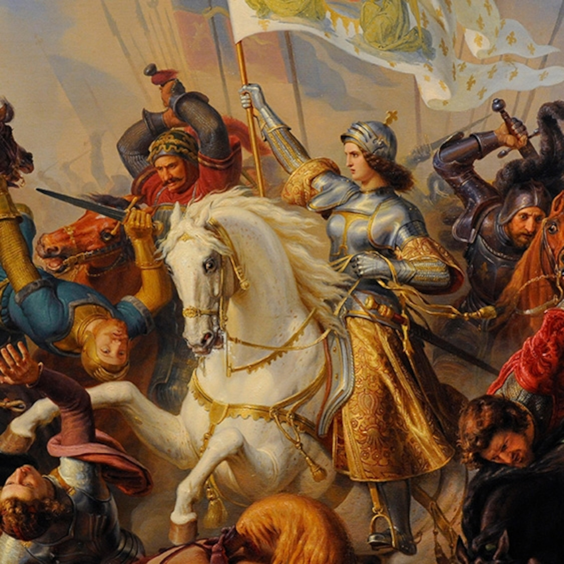 Joan of Arc Blank Meme Template